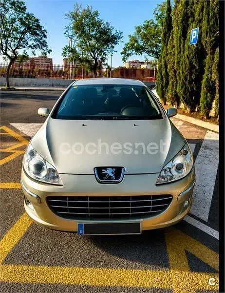 Usado Peugeot 407 Sport 110 CV (80 kW) 2009 Beige Berlina