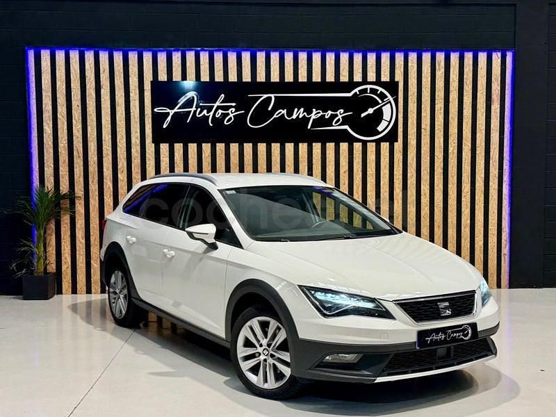 Blanco Usado 2018 Seat Leon 4Drive Familiar | 11.500 € (Super precio) - Imagen 1/4