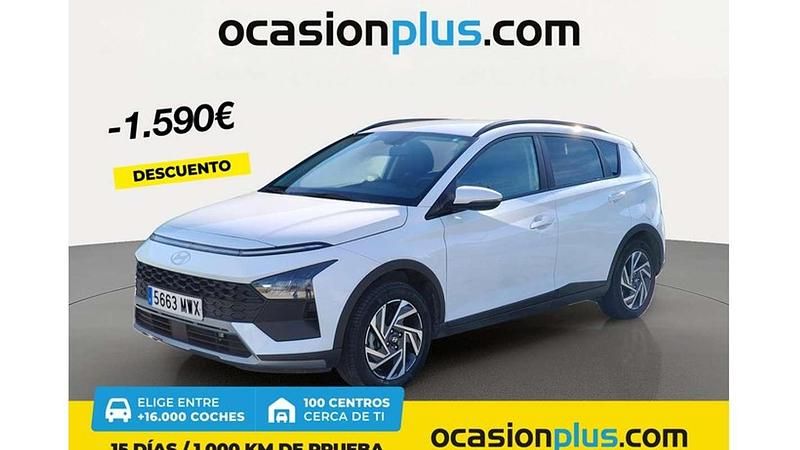 Blanco Usado 2024 Hyundai Bayon SUV | 15.910 € (Precio justo) - Imagen 1/4