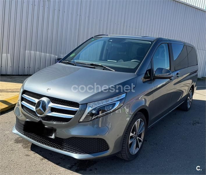 Negro Usado 2021 Mercedes V220 Avantgarde Monovolumen | 50.000 € (Precio justo) - Imagen 1/4