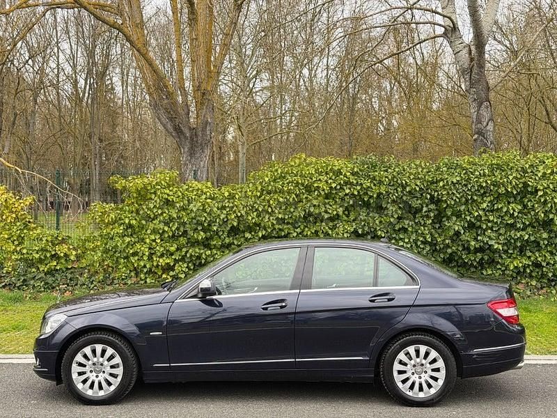 Usado Mercedes C200 Elegance 184 CV (135 kW) 2007 Azul Berlina