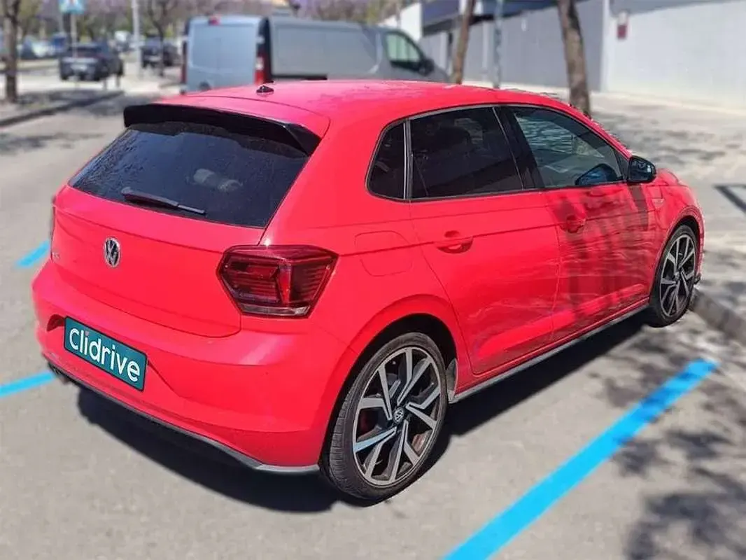 Usado VW Polo GTI 200 CV (147 kW) 2019 Rojo Utilitario