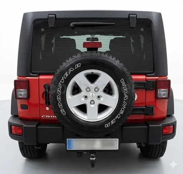 Usado Jeep Wrangler Unlimited Sport 200 CV (147 kW) 2015 Rojo SUV