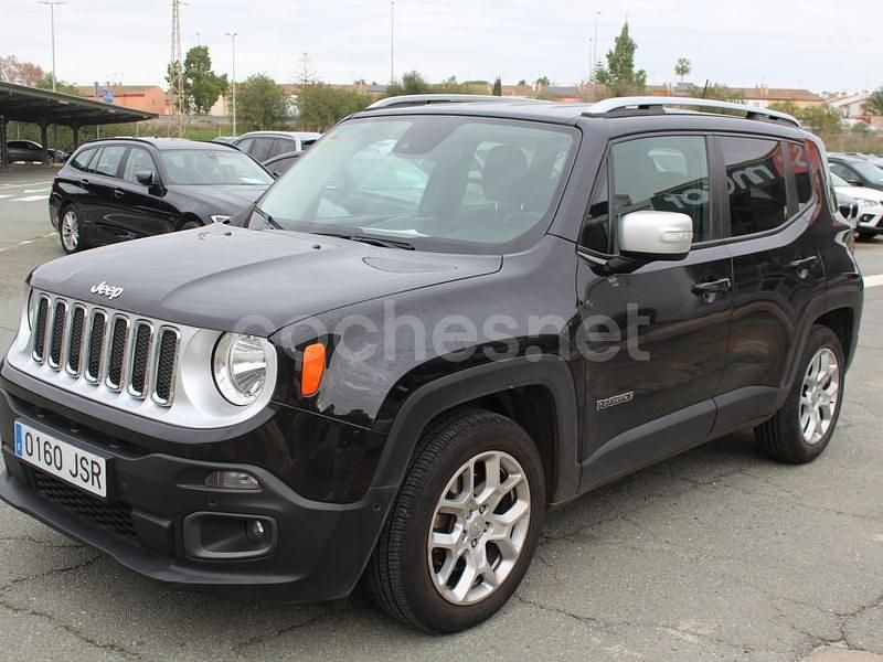 Usado Jeep Renegade Limited 120 CV (88 kW) 2016 Negro SUV