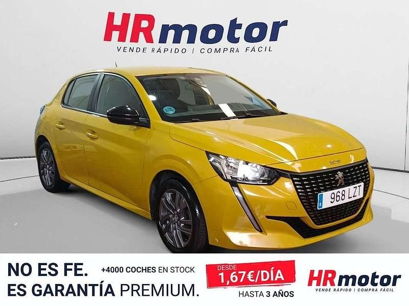 Usado Peugeot 208 Active 102 CV (75 kW) 2022 Negro Utilitario
