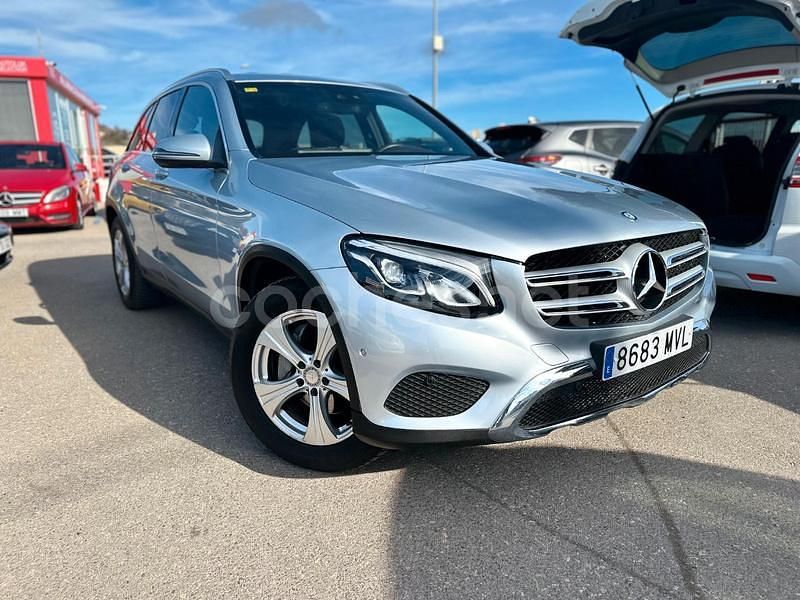 Azul Usado 2017 Mercedes GLC220 SUV | 26.990 € (Buen precio) - Imagen 1/4