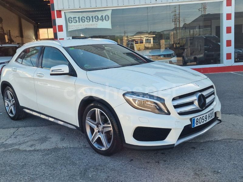 Blanco Usado 2014 Mercedes GLA200 AMG line SUV | 13.990 € (Precio justo) - Imagen 1/4
