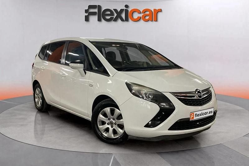 Blanco Usado 2015 Opel Zafira Tourer Expression Monovolumen | 9890 € (Buen precio) - Imagen 1/4