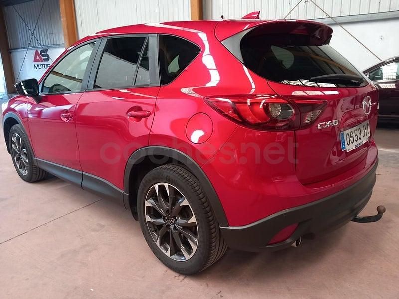 Brugt Mazda CX-5 Style 150 HK (110 kW) 2017 Rød SUV
