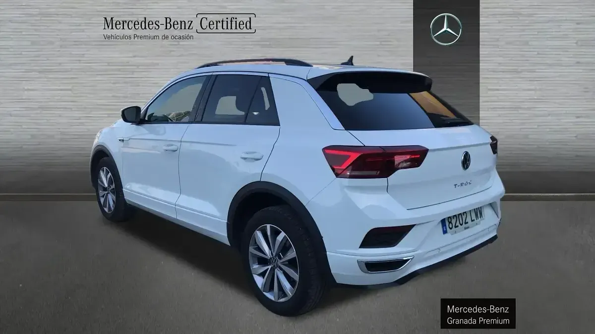 Usado VW T-Roc Advance 110 CV (80 kW) 2022 Blanco SUV