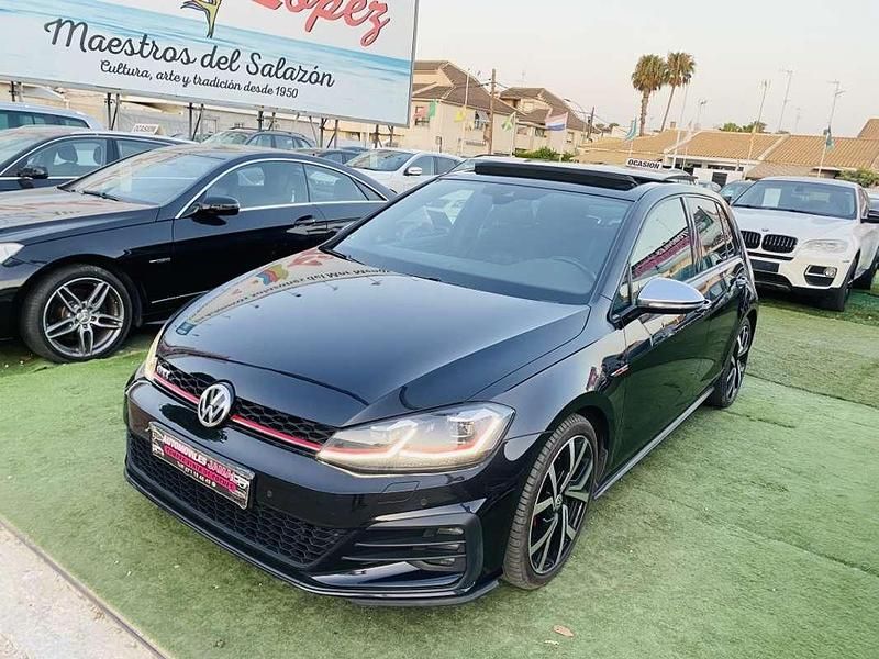 Usado VW Golf VII GTD 184 CV (135 kW) 2017 Negro Utilitario