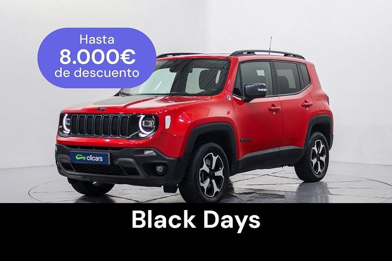 Rojo Usado 2022 Jeep Renegade Trailhawk SUV | 22.990 € (Un poco caro) - Imagen 1/4