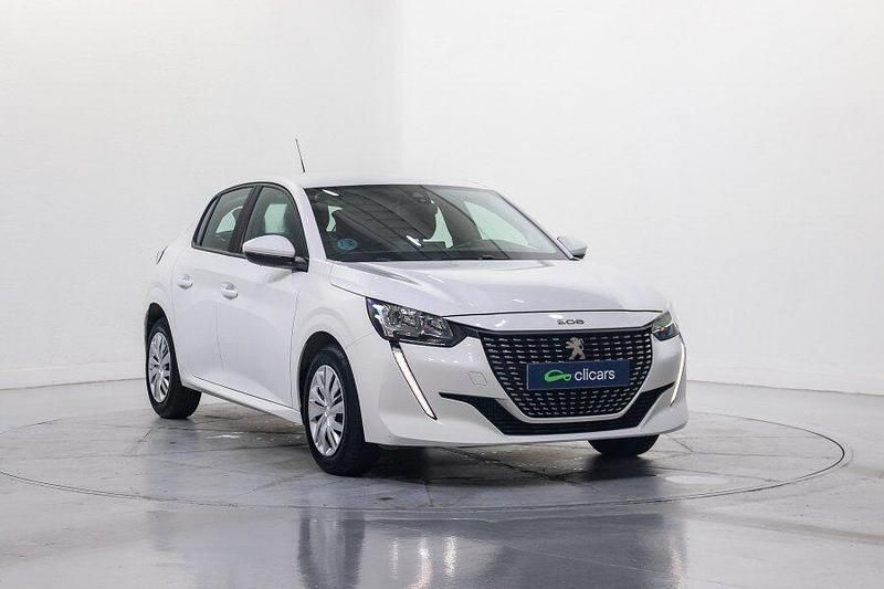 Usado Peugeot 208 Active 100 CV (73 kW) 2021 Blanco Utilitario