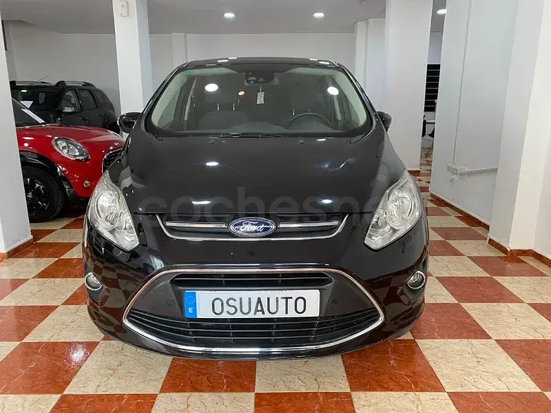 Usado Ford C-MAX Trend 125 CV (91 kW) 2015 Negro Monovolumen