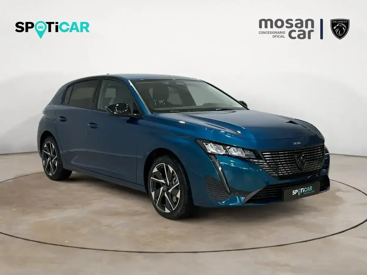 Usado Peugeot 308 Allure 130 CV (95 kW) 2024 Azul Berlina