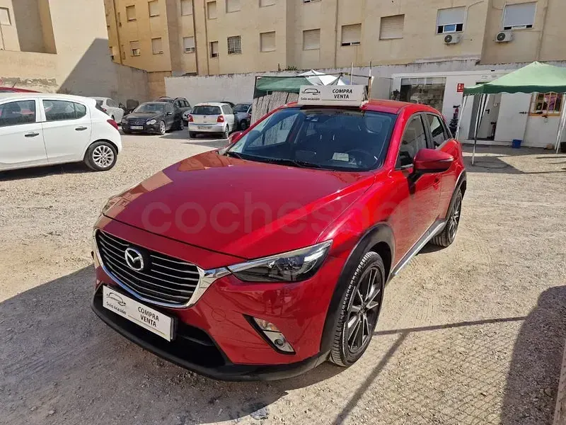 Usado Mazda CX-3 Luxury 105 CV (77 kW) 2015 Rojo SUV