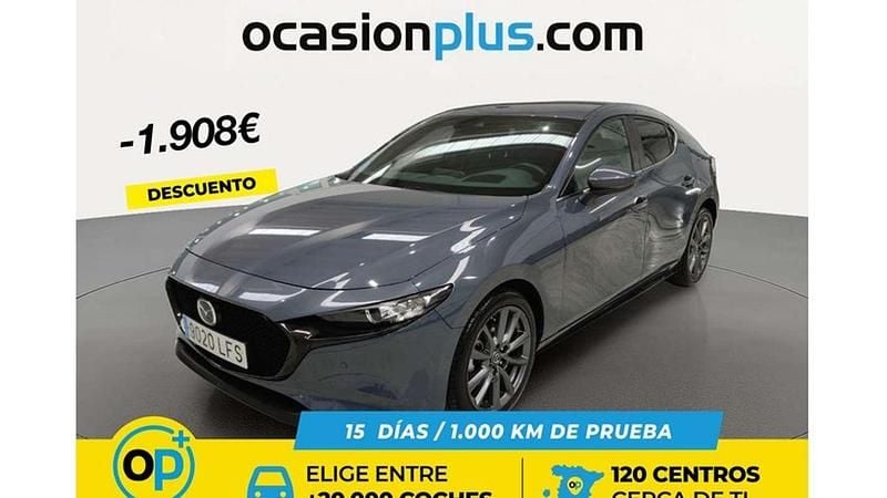 Usado Mazda 3 122 CV (89 kW) 2020 Gris Berlina