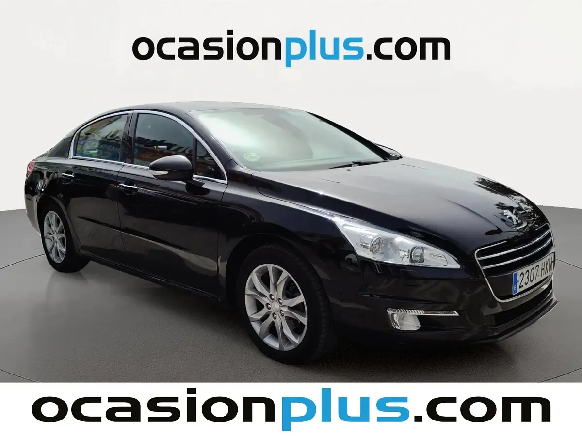 Usado Peugeot 508 Allure 140 CV (102 kW) 2014 Negro Berlina