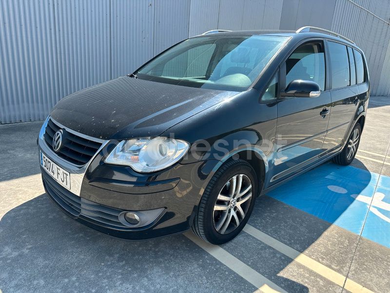 Negro Usado 2007 VW Touran Highline Monovolumen | 4500 € (Precio justo) - Imagen 1/4