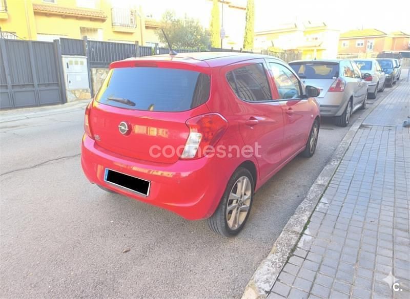 Usado Opel Karl Selective 75 CV (55 kW) 2015 Rojo Utilitario