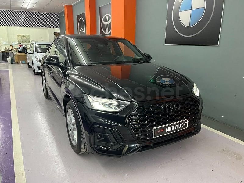 Usado Audi Q5 Sportback S-Line 163 CV (119 kW) 2022 Negro SUV