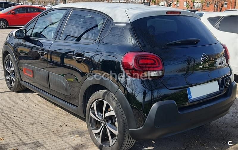 Usado Citroën C3 PureTech 110 CV (80 kW) 2023 Negro Utilitario