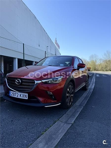 Usado Mazda CX-3 121 CV (88 kW) 2019 Granate SUV