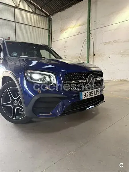 Usado Mercedes GLB200 150 CV (110 kW) 2021 Azul SUV