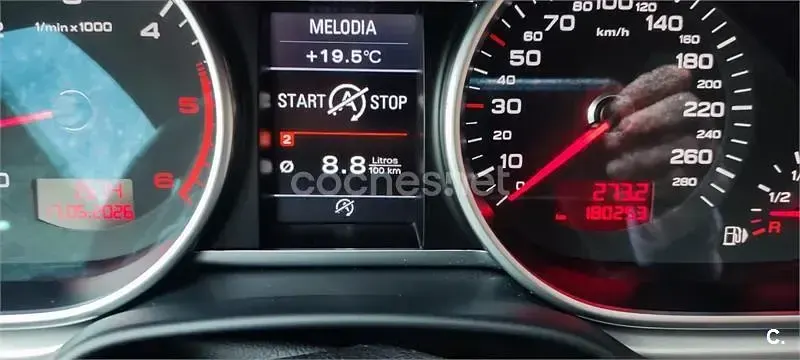 Usado Audi Q7 Ambition 240 CV (176 kW) 2011 Gris / plata SUV