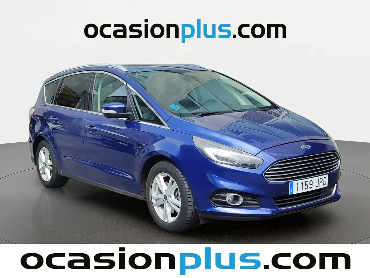 Usado Ford S-MAX Titanium 150 CV (110 kW) 2016 Azul Monovolumen