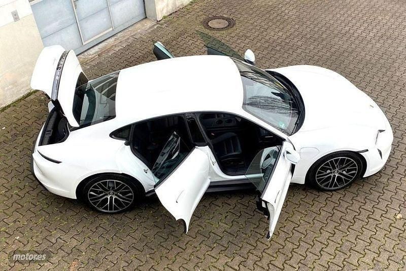 Usado Porsche Taycan 350 kW (476 CV) 2021 Blanco Berlina