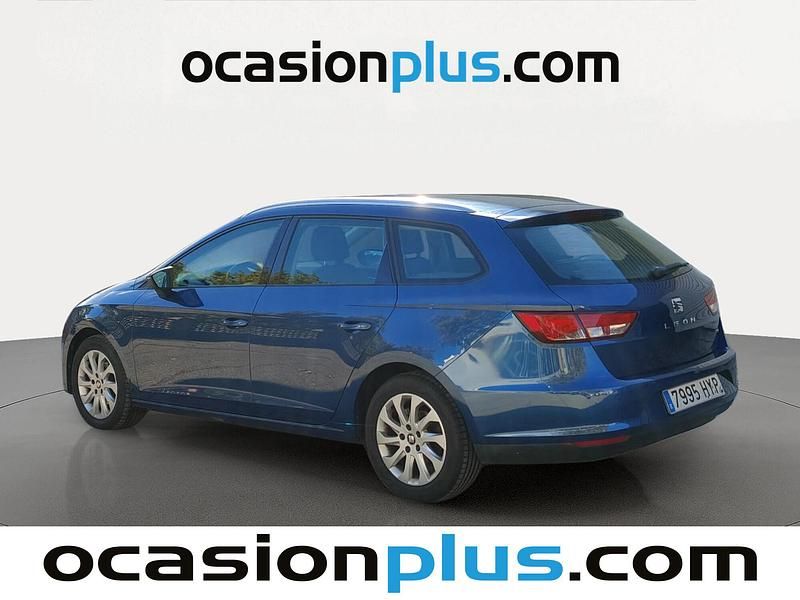 Usado Seat Leon Style 105 CV (77 kW) 2014 Azul Monovolumen
