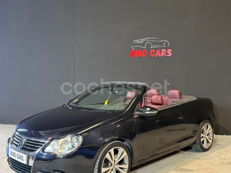 Negro Usado 2010 VW Eos Descapotable | 7999 € (Buen precio) - Imagen 1/4