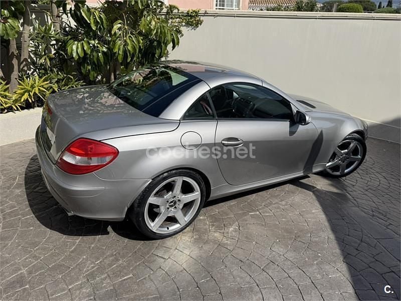 Usado Mercedes SLK350 272 CV (200 kW) 2005 Gris / plata Descapotable
