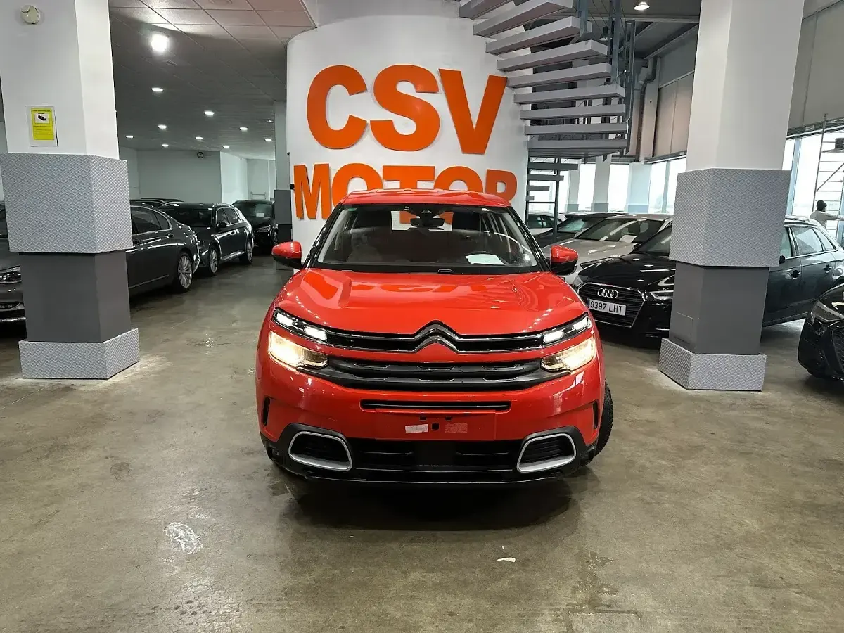 Usado Citroën C5 Aircross Feel 226 CV (166 kW) 2020 Rojo SUV