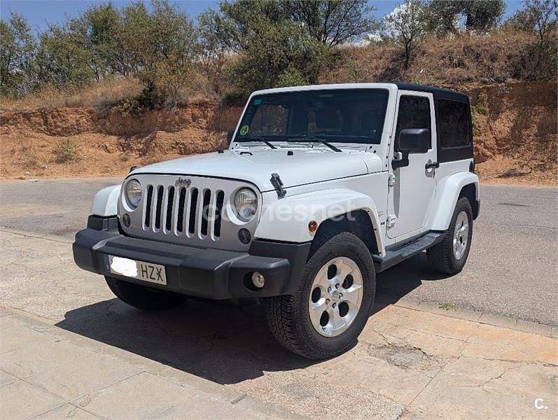 Blanco Usado 2014 Jeep Wrangler Sahara SUV | 24.500 € (Super precio) - Imagen 1/4