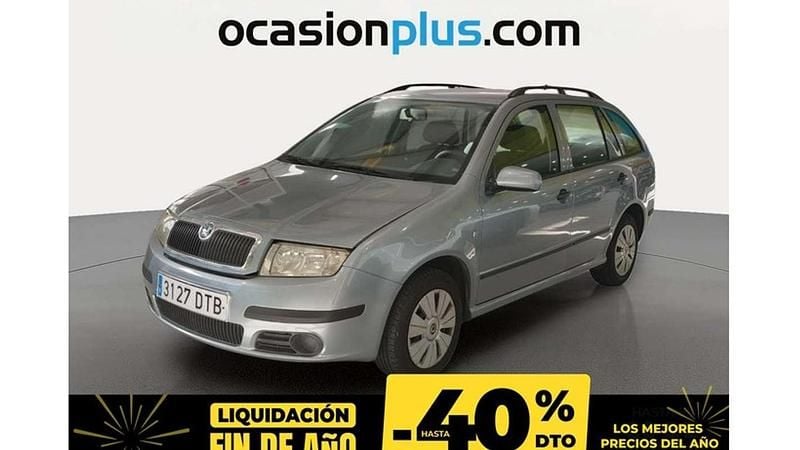Gris Usado 2005 Skoda Fabia Utilitario | 3450 € (Precio justo) - Imagen 1/4