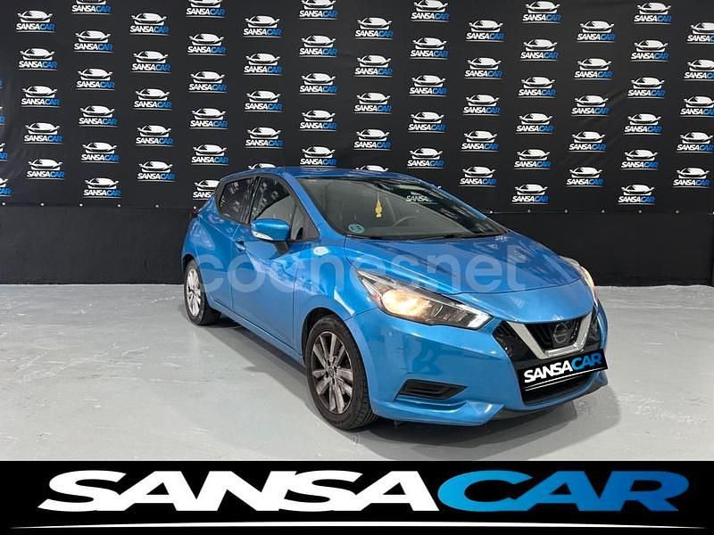 Azul Usado 2019 Nissan Micra Acenta Berlina | 10.999 € (Precio justo) - Imagen 1/4