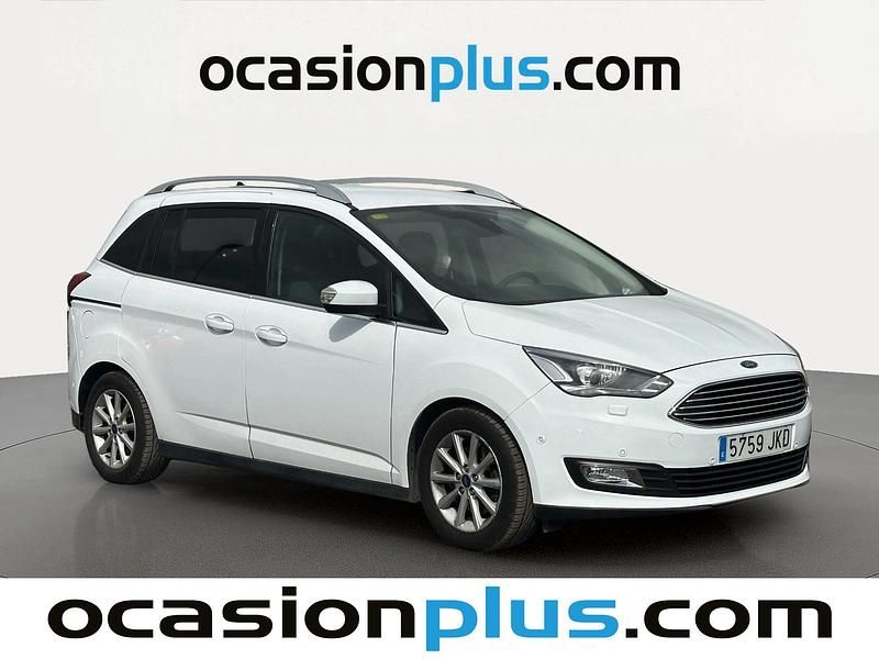 Usado Ford Grand C-Max Titanium 120 CV (88 kW) 2015 Blanco Monovolumen