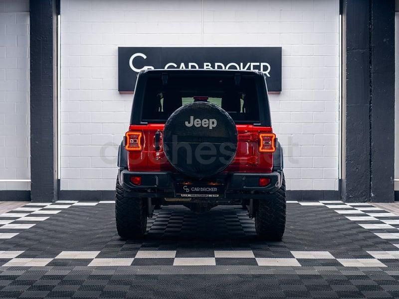 Usado Jeep Wrangler Rubicon 200 CV (147 kW) 2019 Rojo SUV