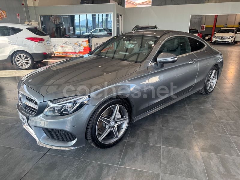 Gris / plata Usado 2016 Mercedes C220 Coupe | 19.900 € (Super precio) - Imagen 1/4