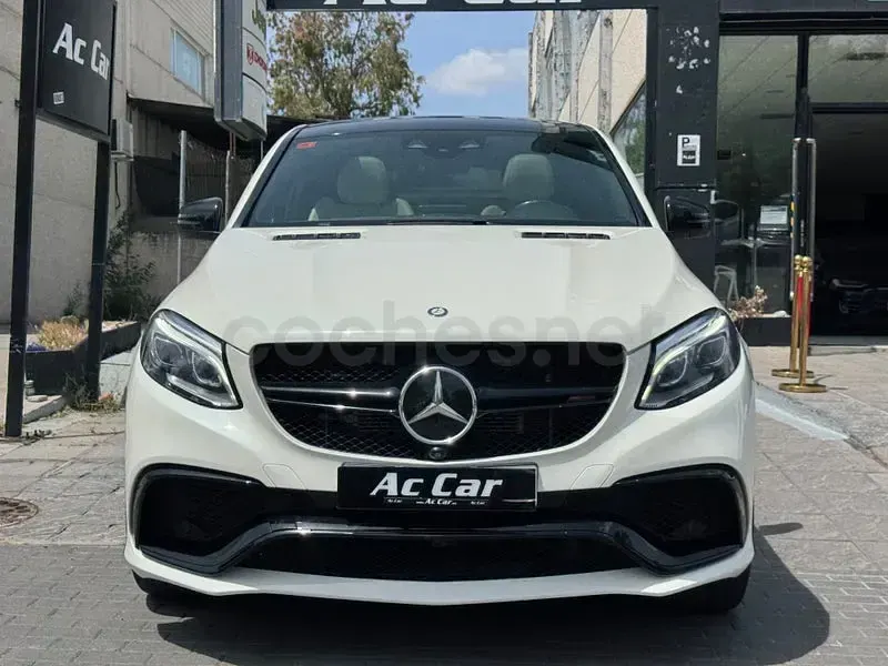 Usado Mercedes GLE63 AMG 585 CV (430 kW) 2016 Blanco Coupe