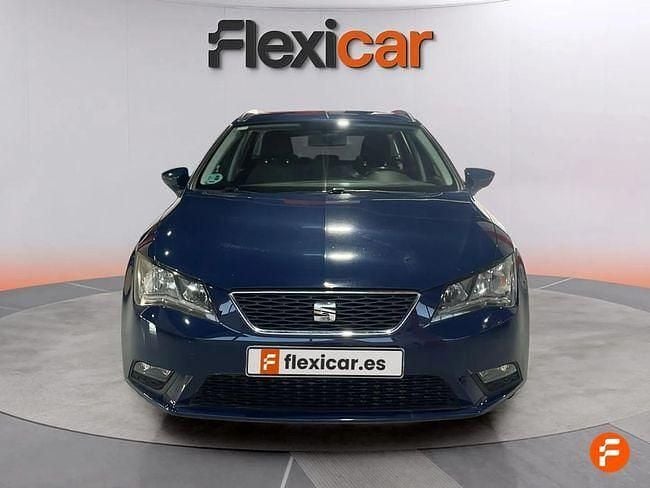Usado Seat Leon Style 125 CV (91 kW) 2016 Azul Familiar