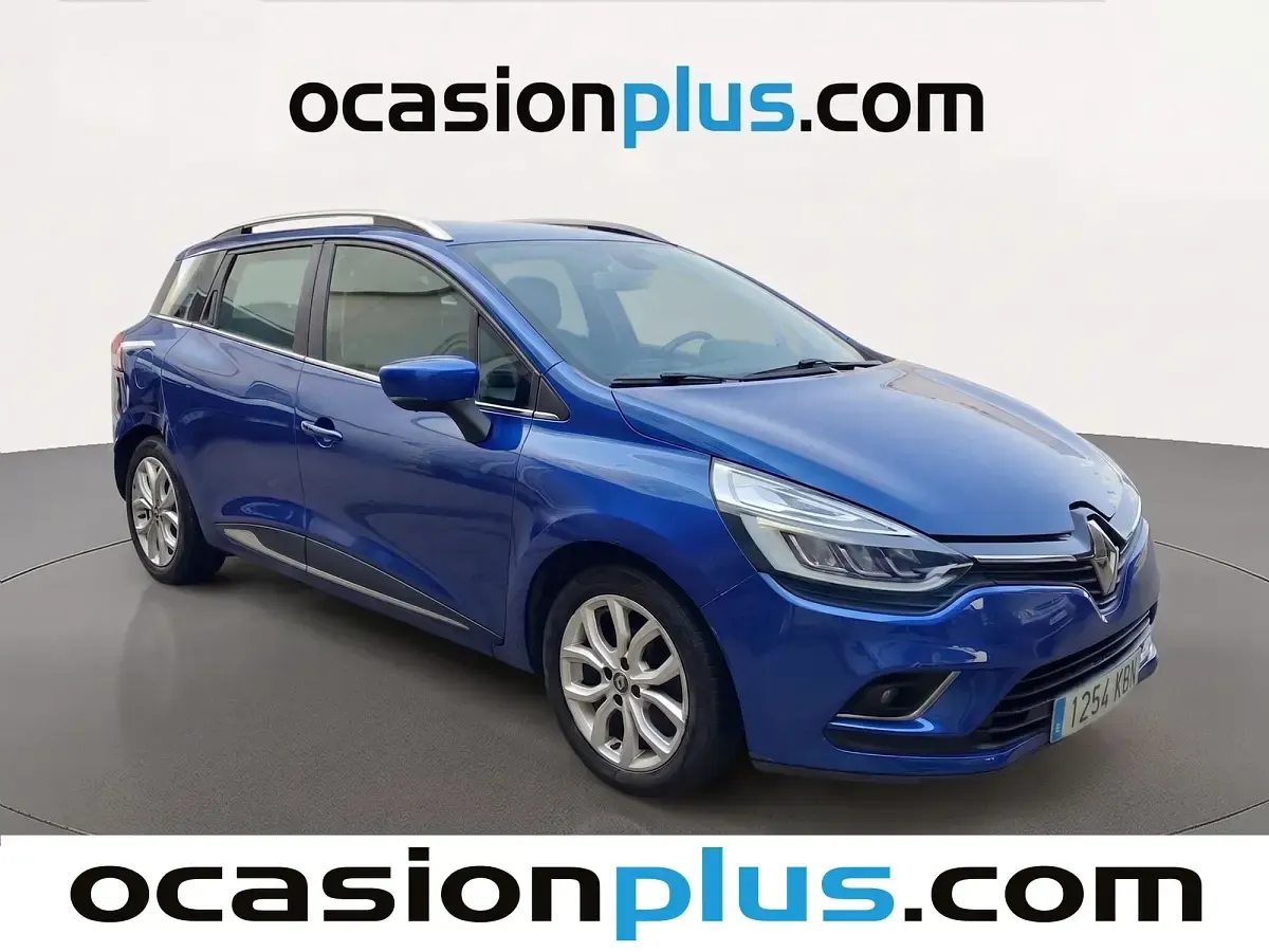 Usado Renault Clio Zen 90 CV (66 kW) 2017 Azul Familiar