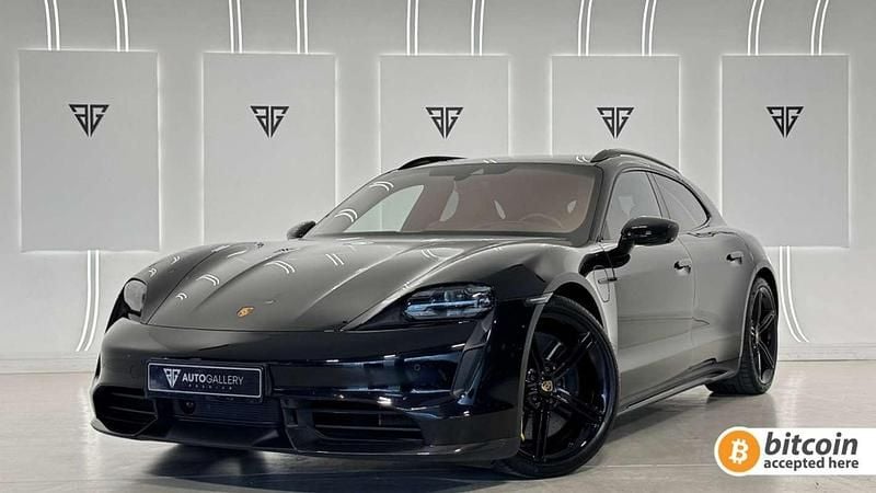 Negro Usado 2023 Porsche Taycan Turbo S Sport Turismo Berlina | 136.900 € - Imagen 1/4