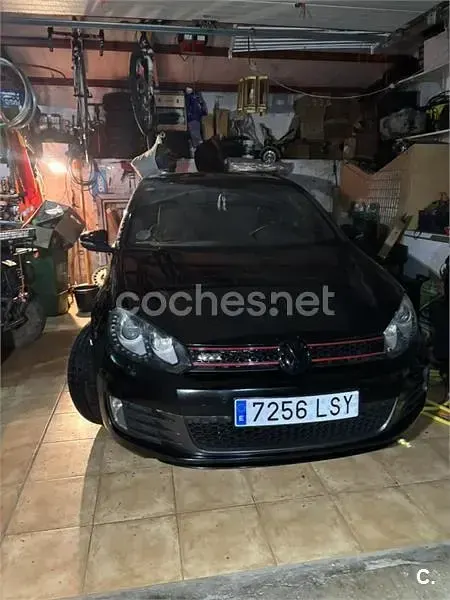 Usado VW Golf VI GTI 210 CV (154 kW) 2011 Negro Berlina