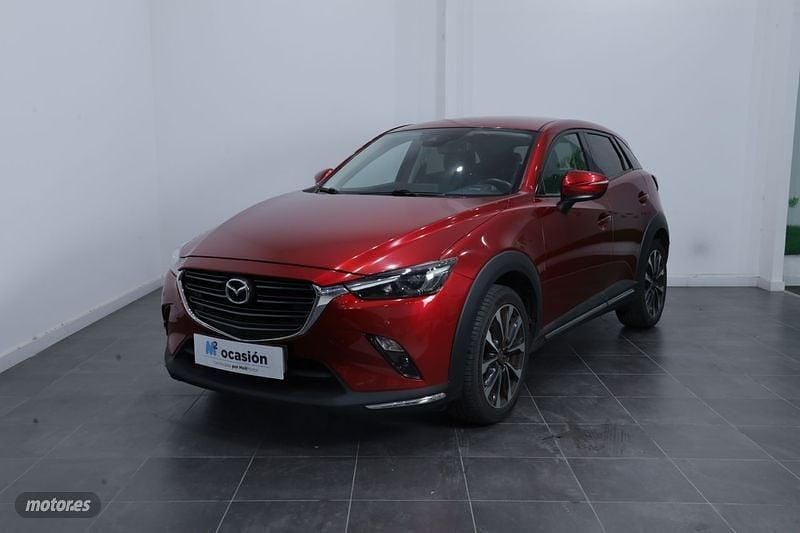 Rojo Usado 2021 Mazda CX-3 SUV | 17.500 € (Precio justo) - Imagen 1/4