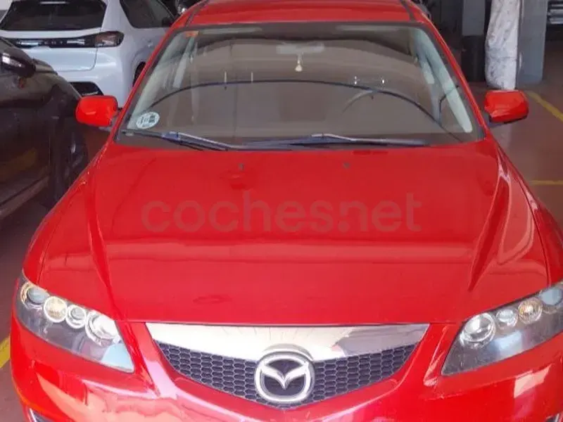 Usado Mazda 6 Active 143 CV (105 kW) 2007 Granate Berlina