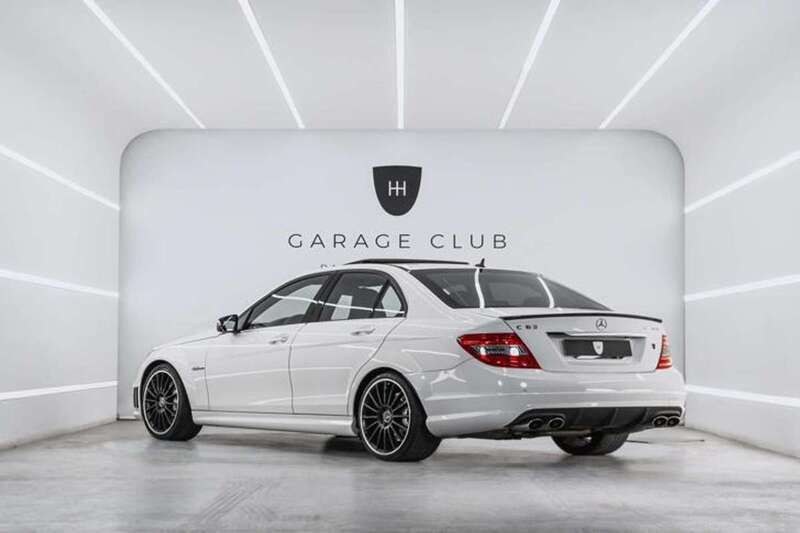 Usado Mercedes C63 AMG AMG 457 CV (336 kW) 2010 Blanco Berlina