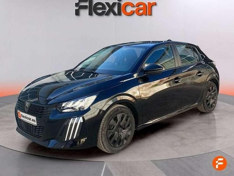 Usado Peugeot 208 Active 102 CV (75 kW) 2024 Negro Utilitario